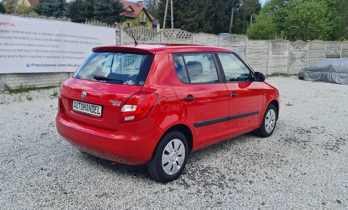 Skoda Fabia cena 14900 przebieg: 164000, rok produkcji 2010 z Olszyna małe 352